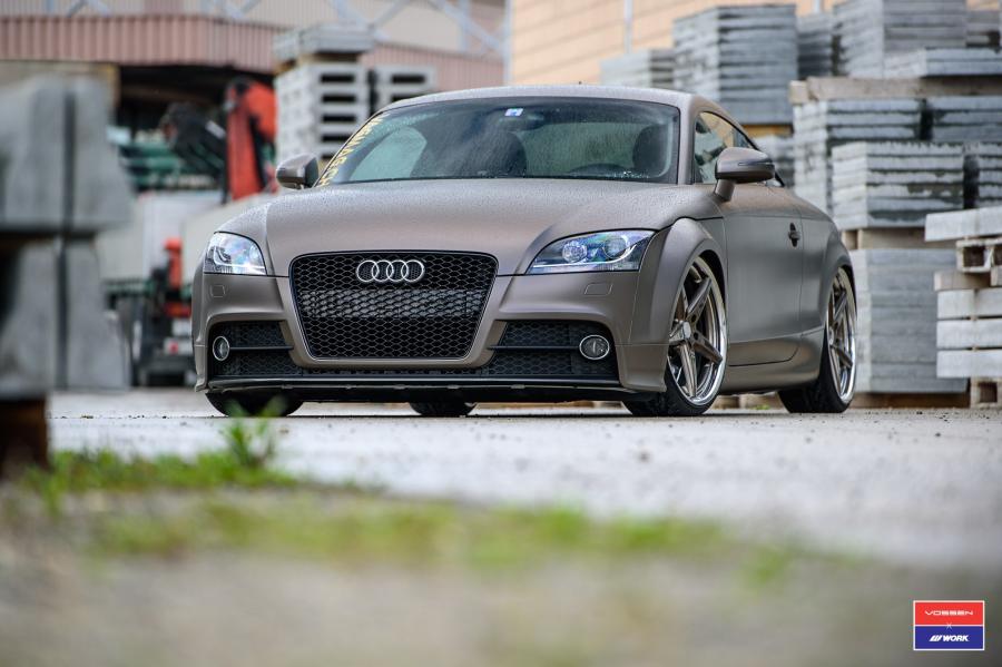  Audi TT Coupe on Vossen Wheels (VWS-3) 2016 года  (фото 16 из 25)